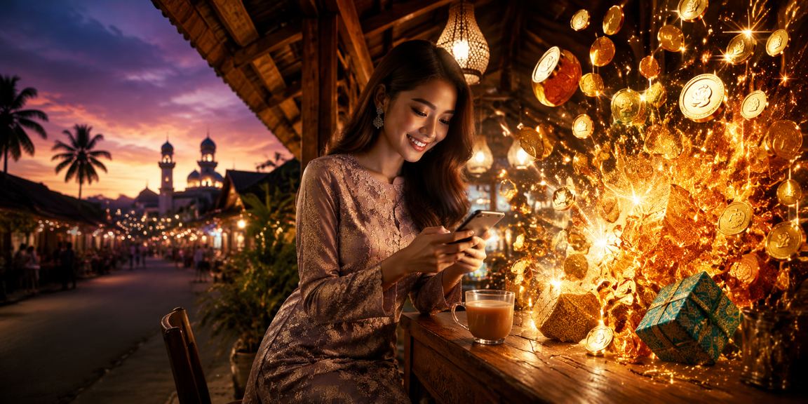 Pemain Malaysia log masuk akaun kasino mixue888 melalui telefon pintar pada musim perayaan