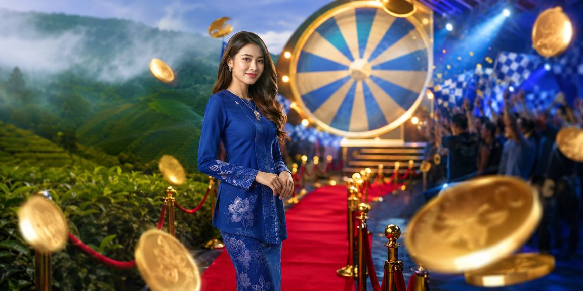 Permainan roulette dengan tema baju kurung mencerminkan identiti budaya Malaysia dalam platform mixue888
